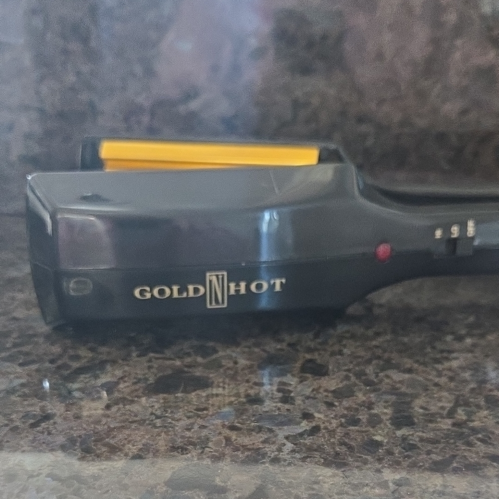 Gold N Hot Black and Gold Hair Straightener